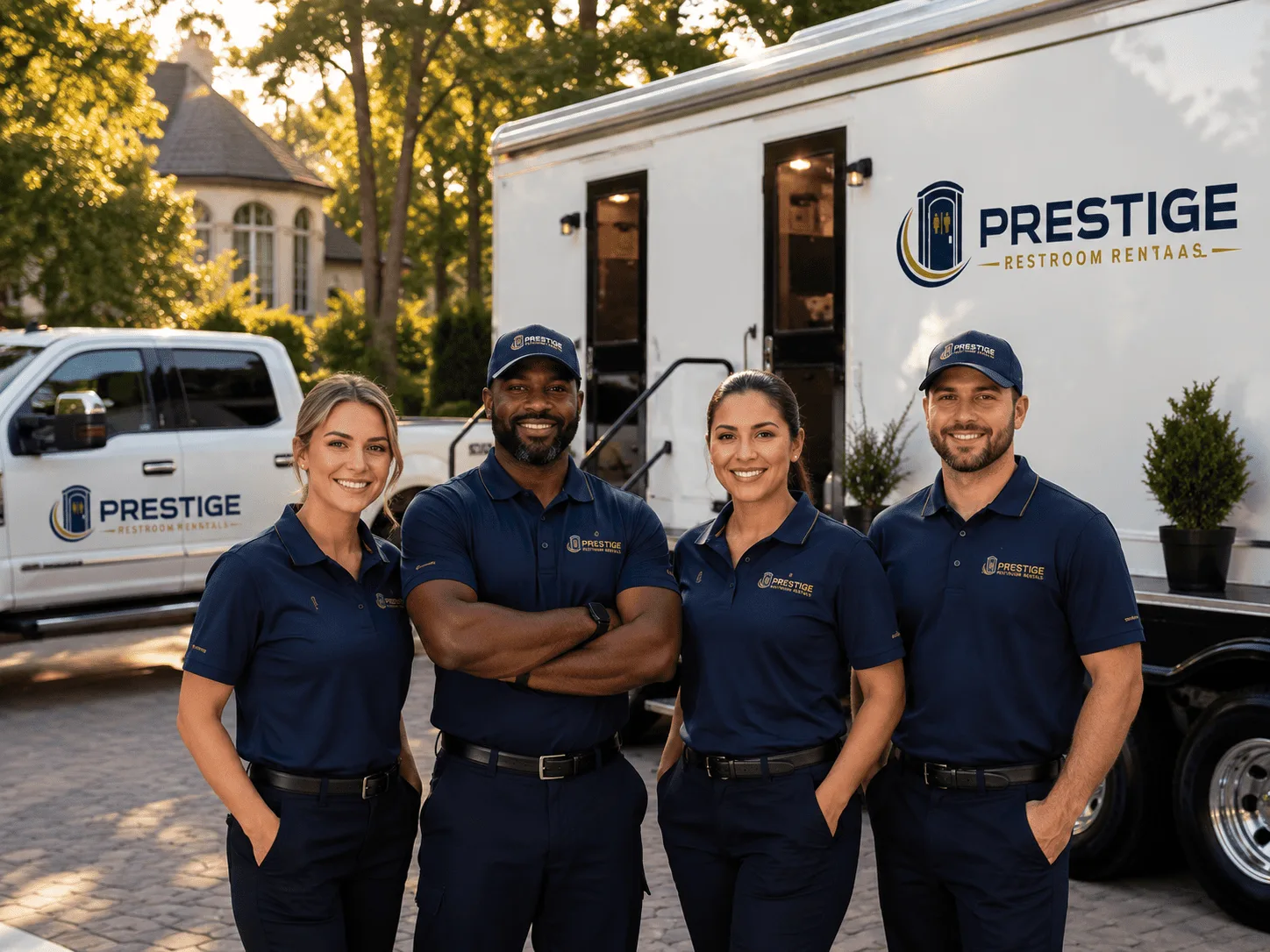 Trusted Luxury Portable Restrooms company in Clinton, NC
